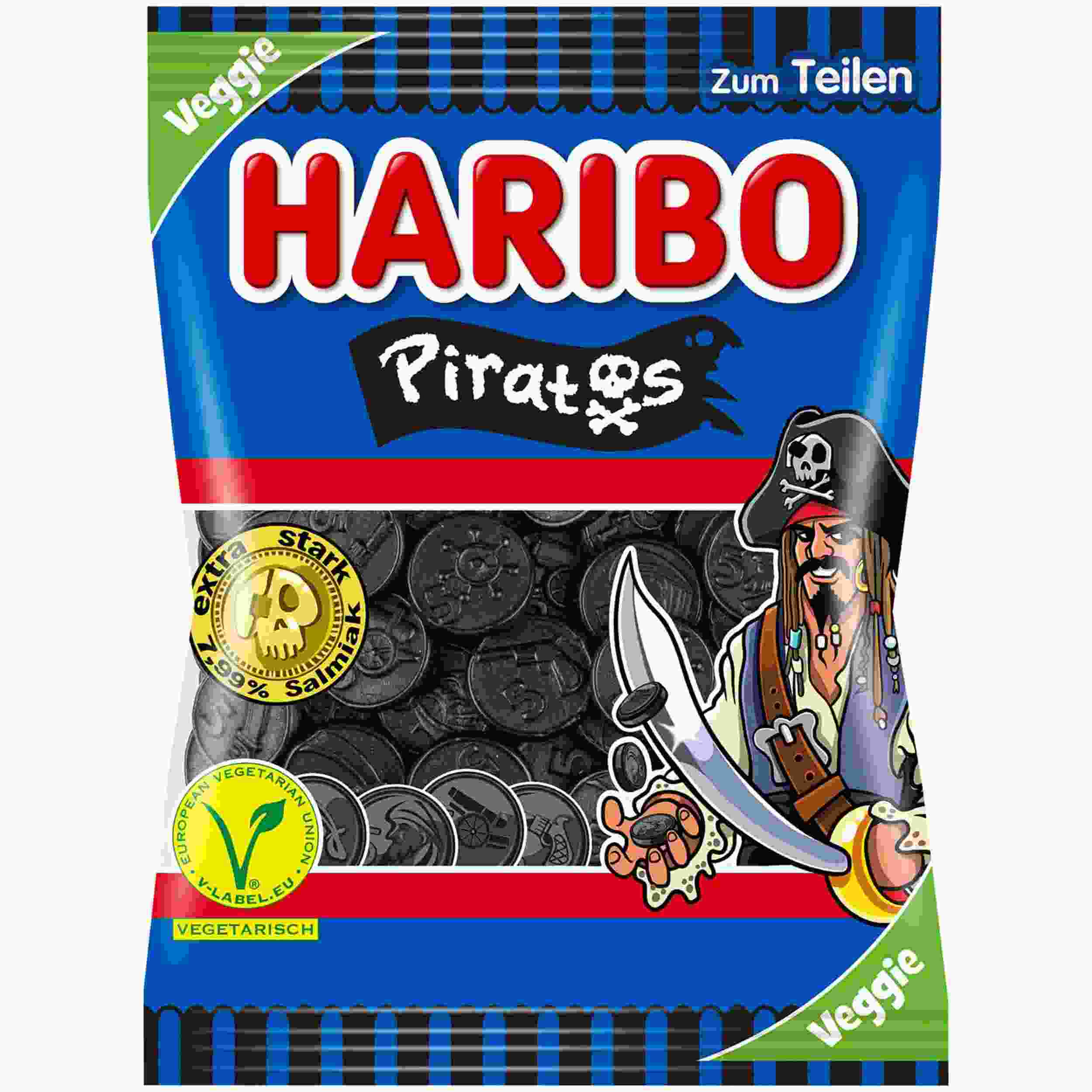HARIBO PIRATOS 175G BT