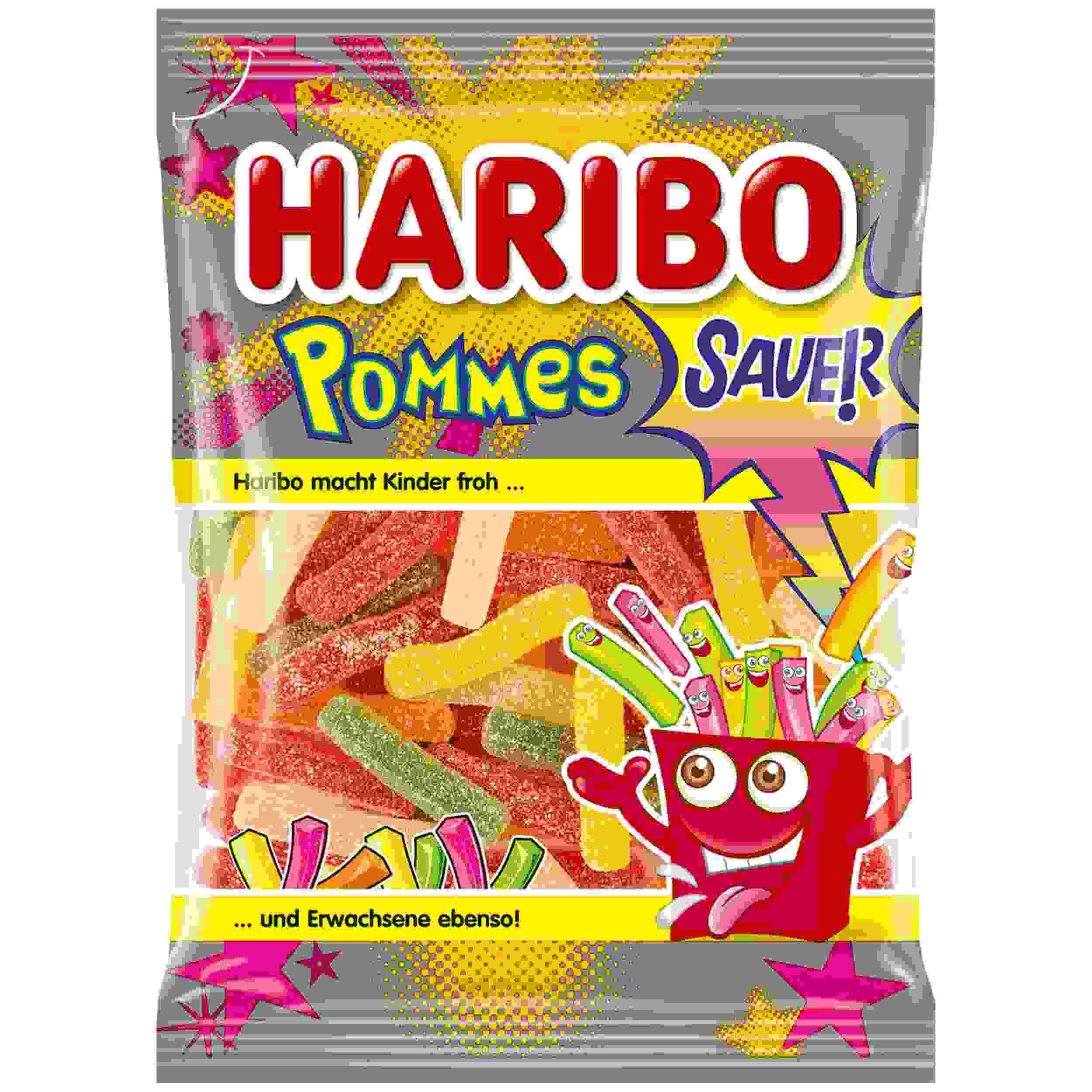 HARIBO SAURE POMMES 175G BT