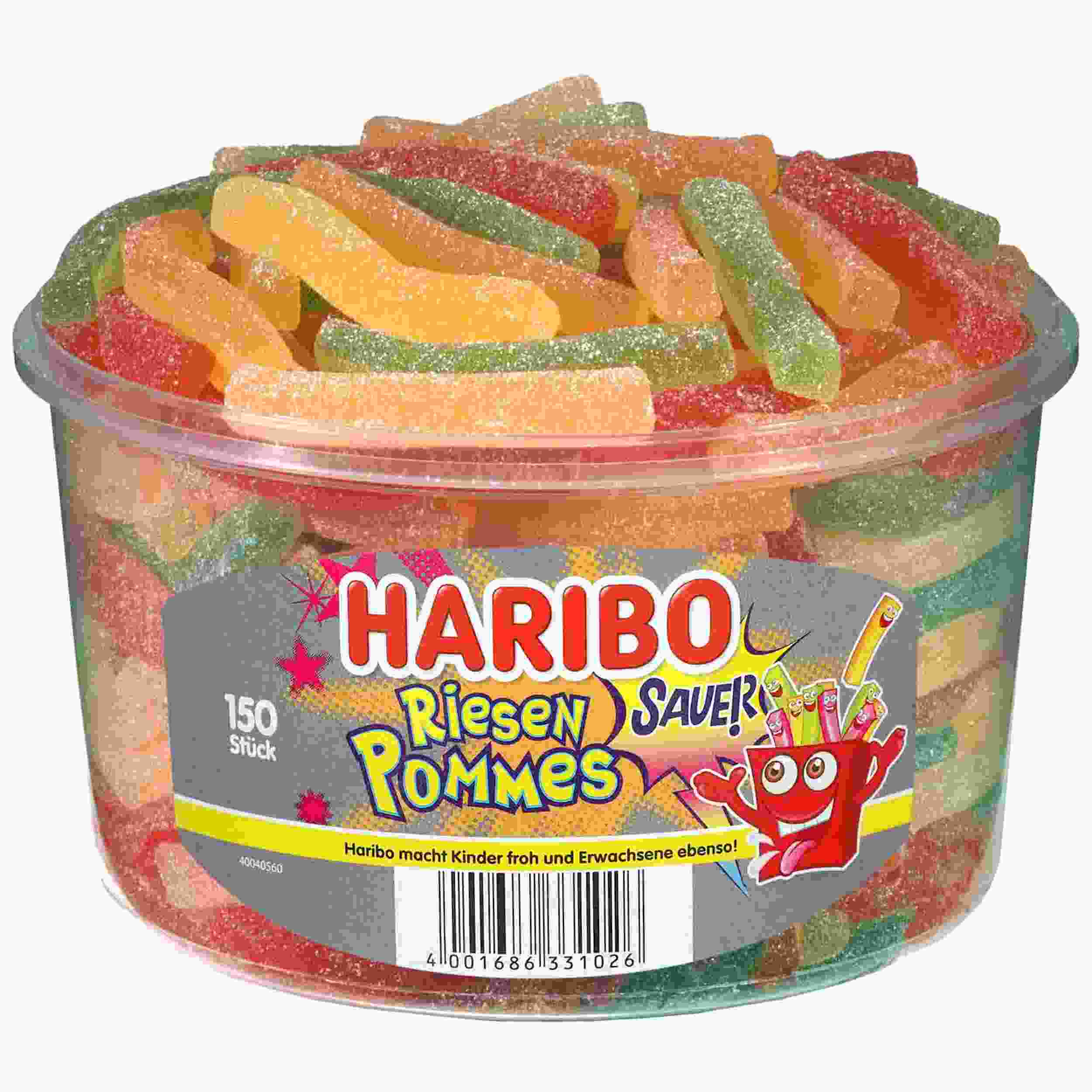 HARIBO RIESEN POMMES 150 ST. 1200G DS