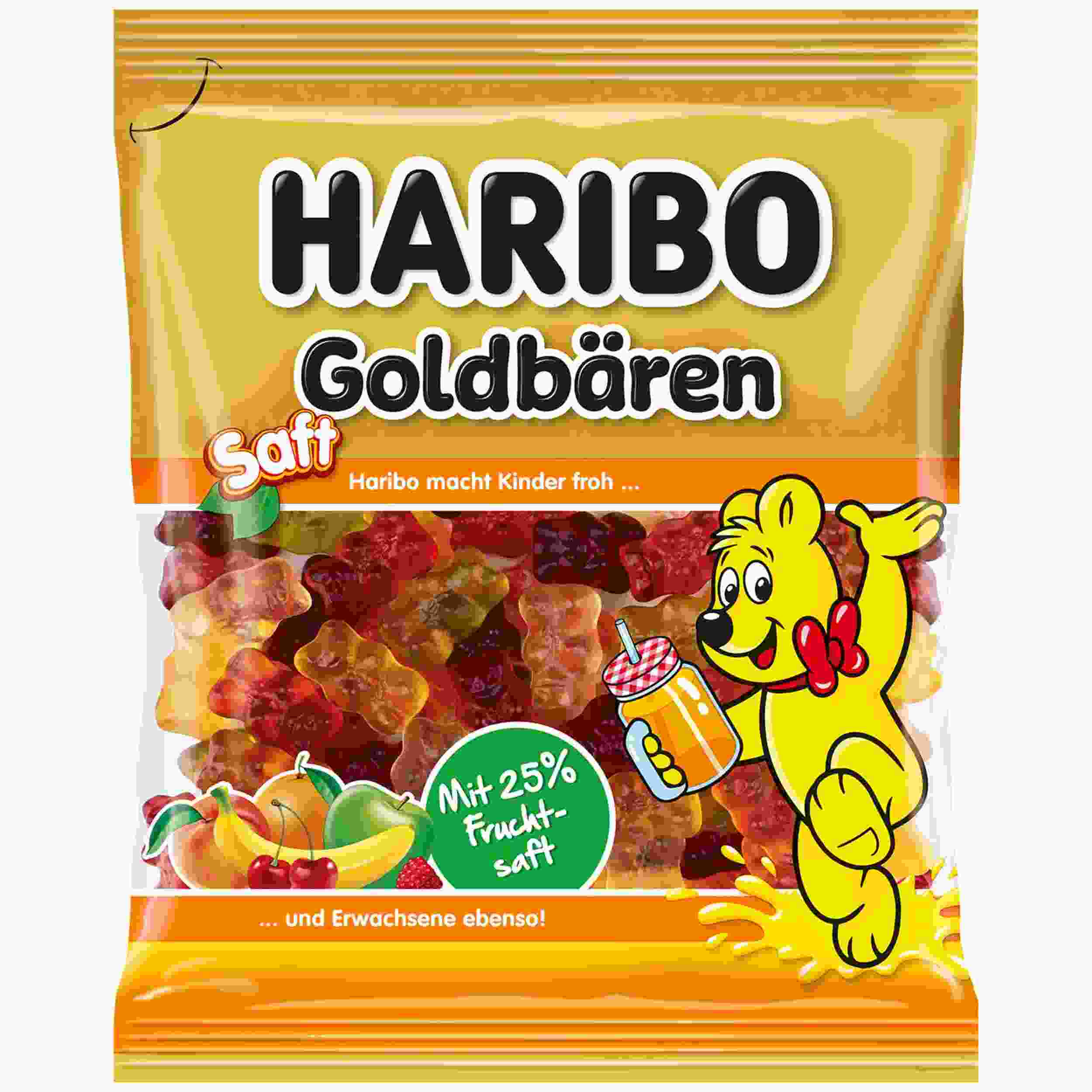 HARIBO SAFT GOLDBAEREN 160G BT