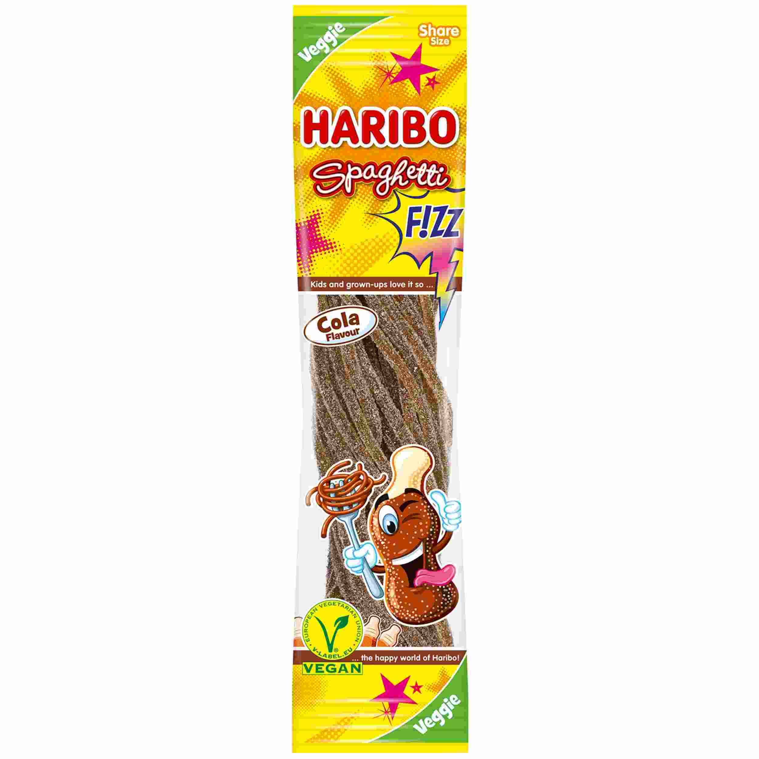 HARIBO SPAGHETTI COLA VEG 200G BT