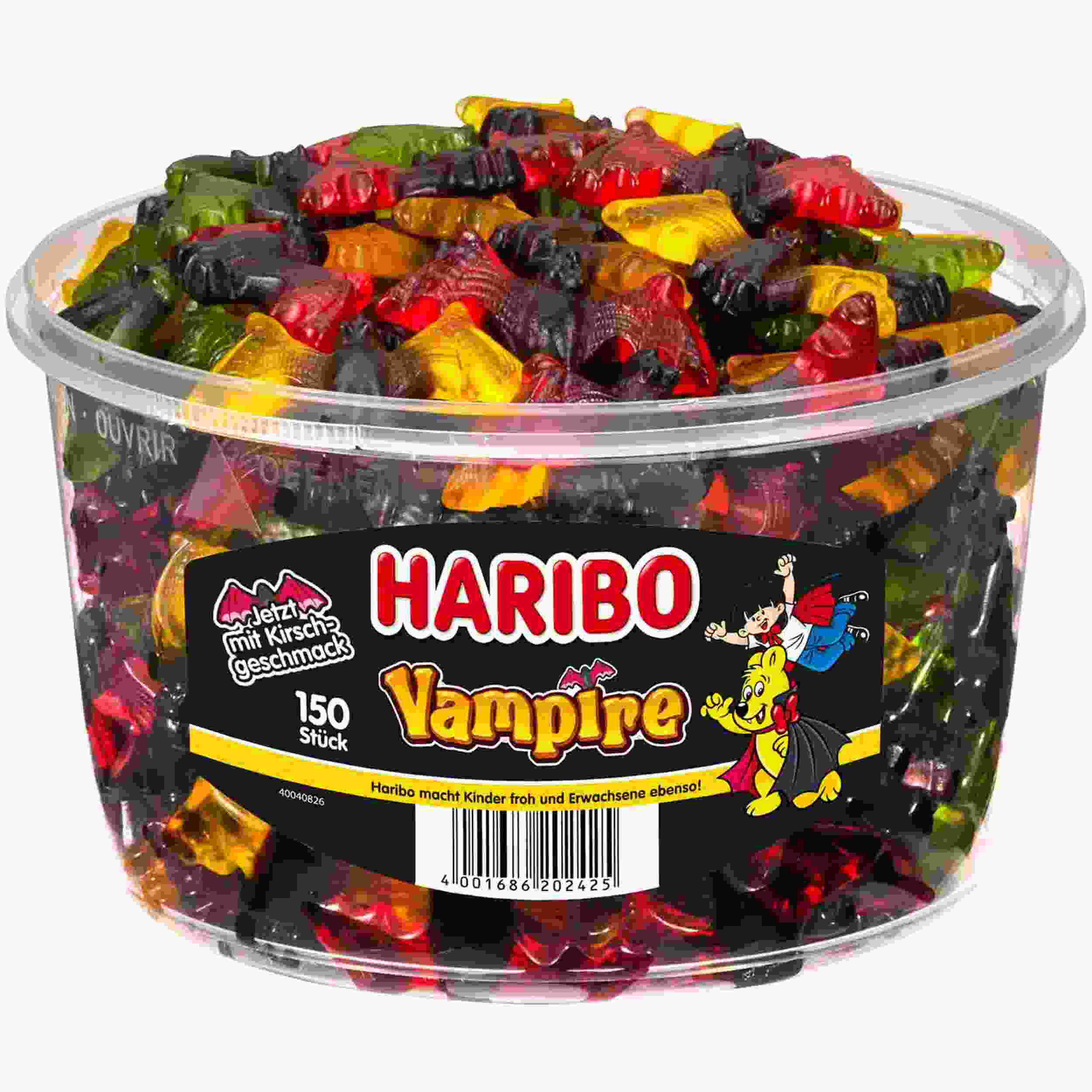 HARIBO VAMPIS 150 STK 1200G DS