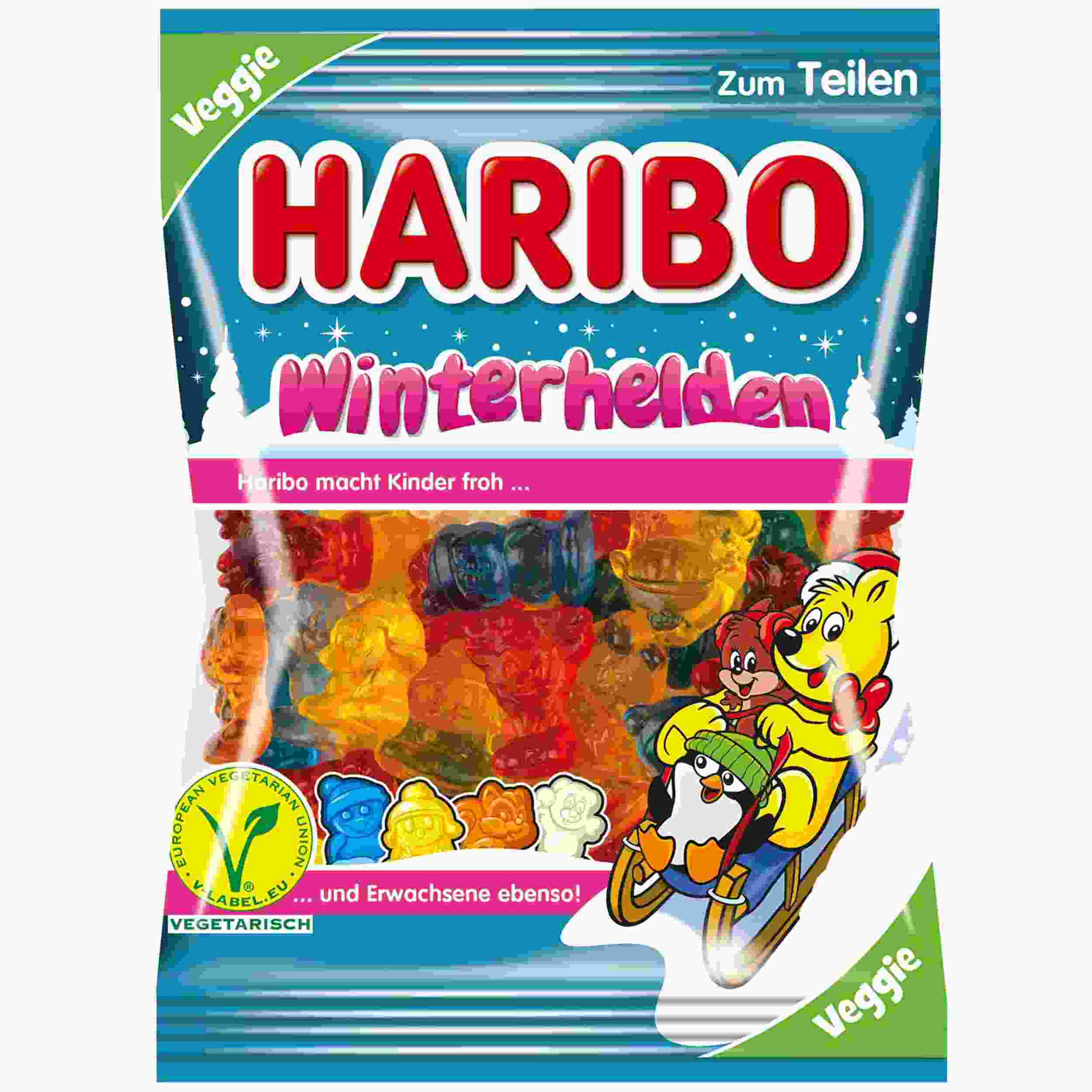 HARIBO WINTERHELDEN VEGGI 175G BF