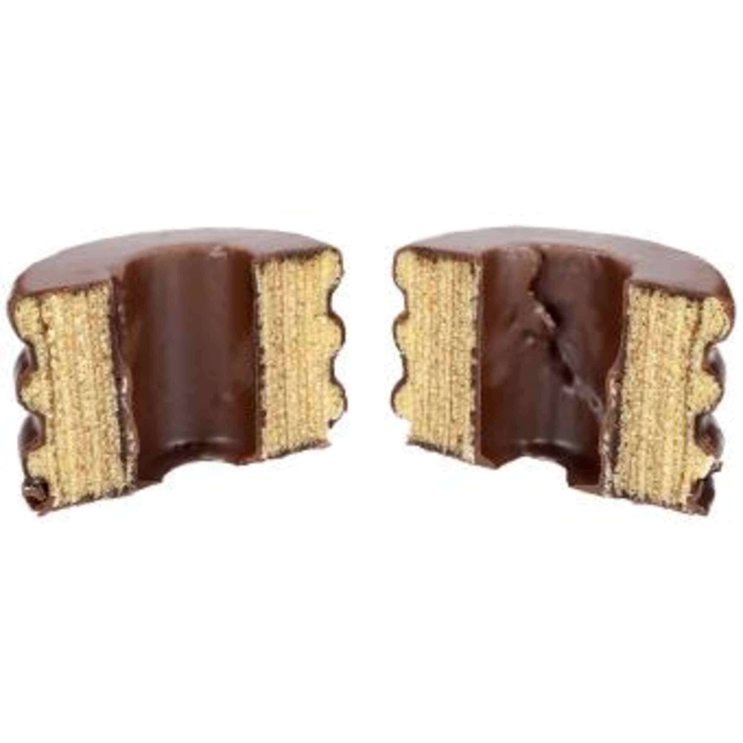 Baumkuchen überzogen mit Milch-Schokolade (Klarsichbeutel)