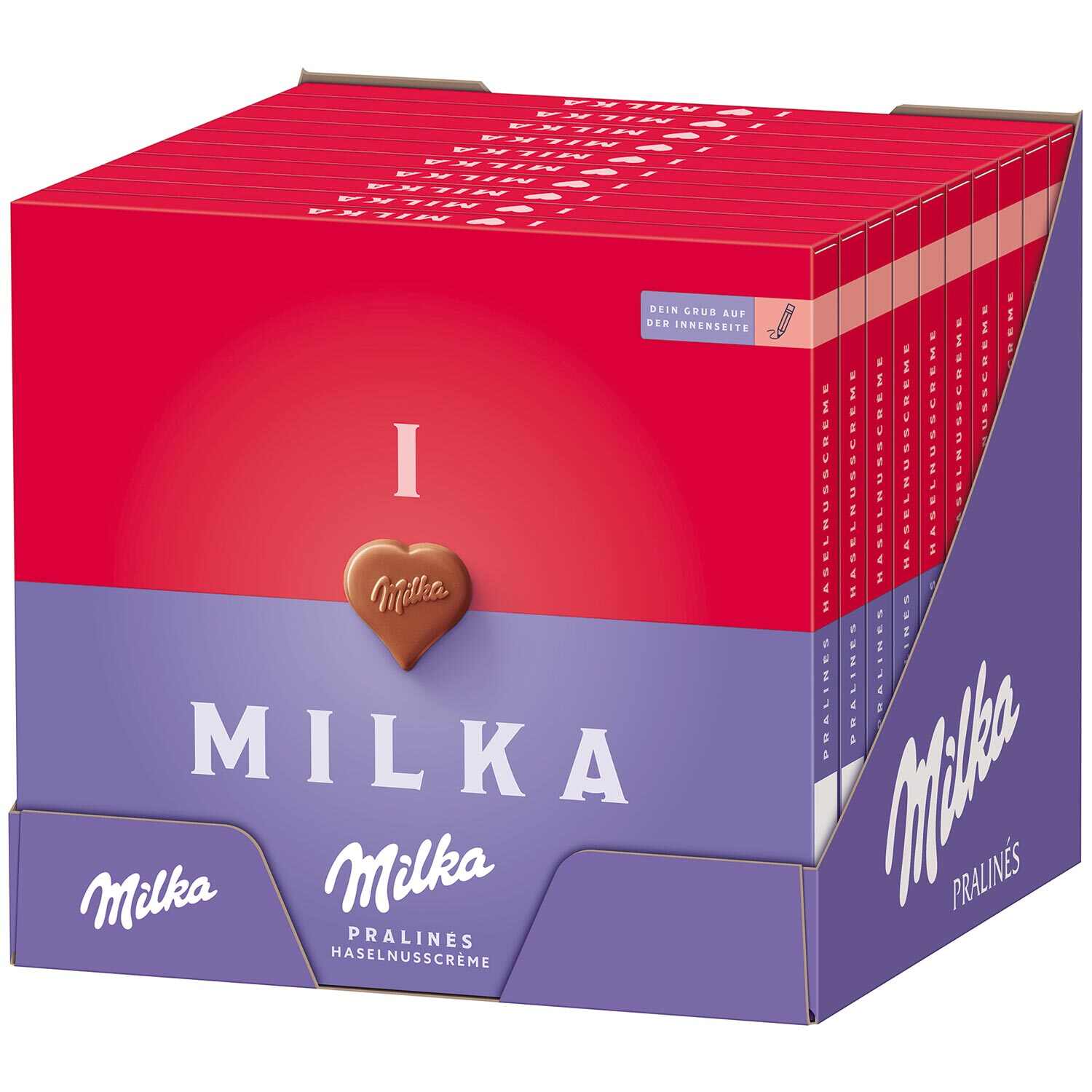 MILKA MILKA PRALINES NUSS 110G SC