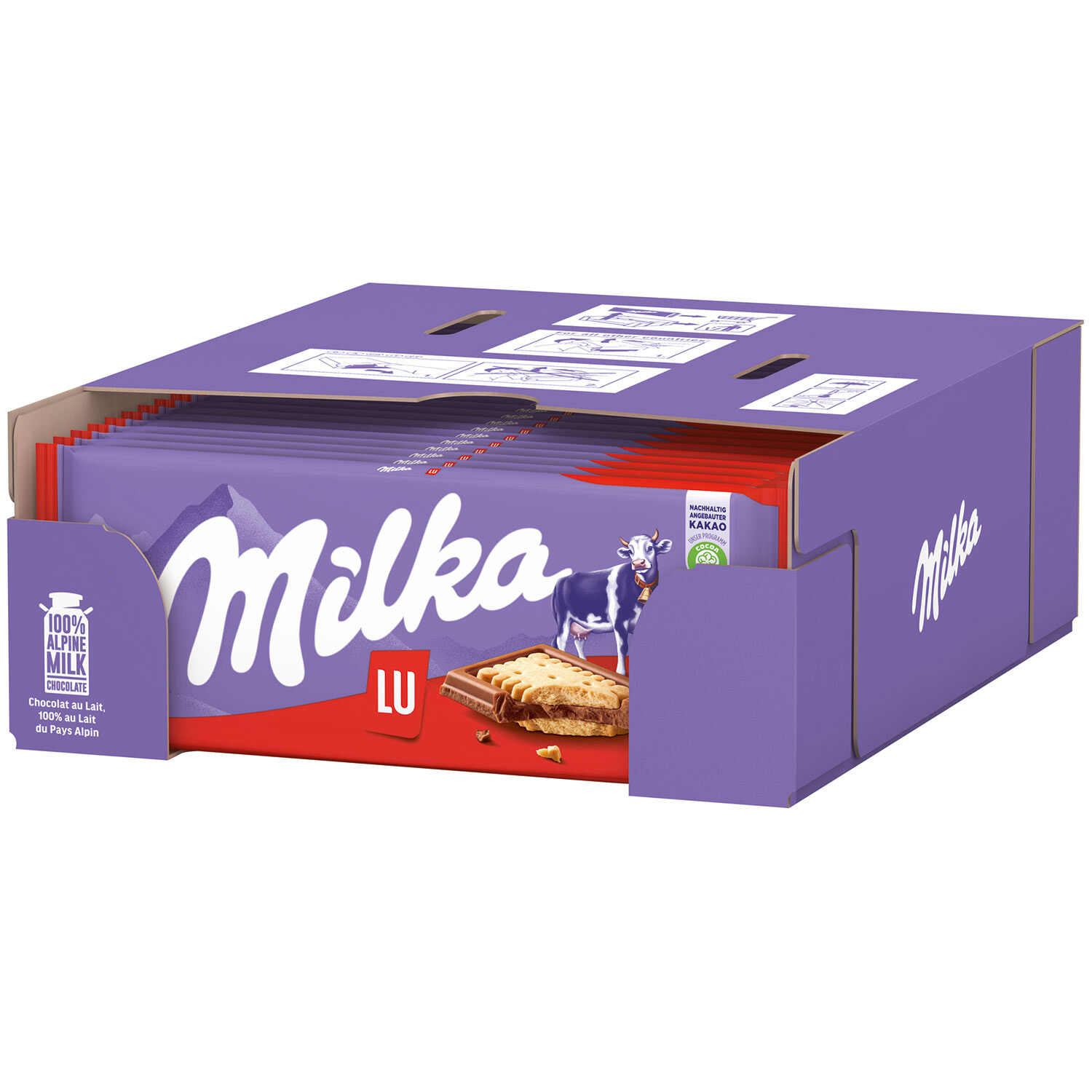 MILKA ALPENMILCH & LU 87G TF