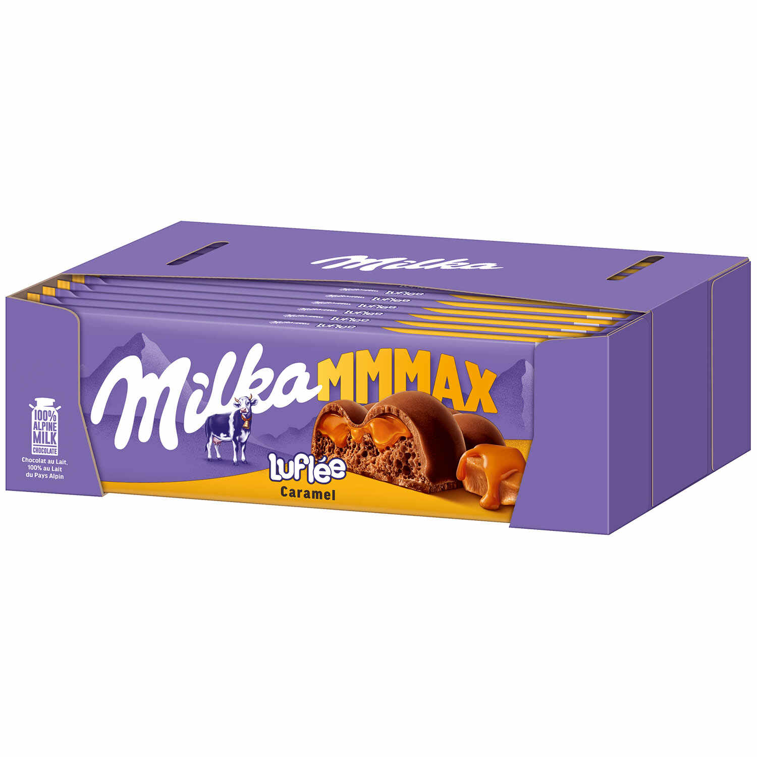 MILKA LUFLEE CARAMEL 250G TF