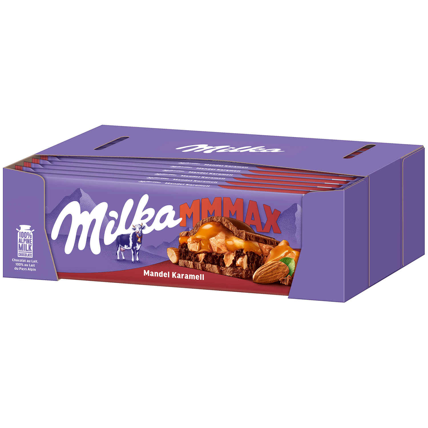 MILKA MANDEL CARAMEL 300G TF
