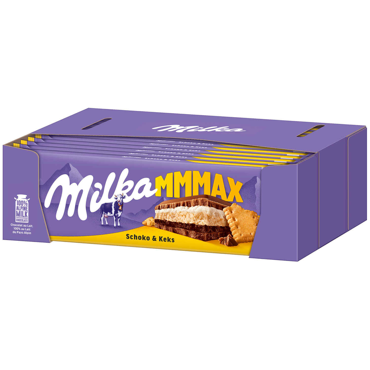 MILKA SCHOKO&KEKS 300G TF