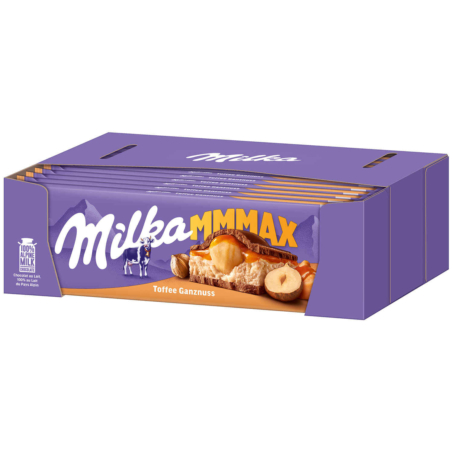 MILKA TOFFEE GANZNUSS 300G TF