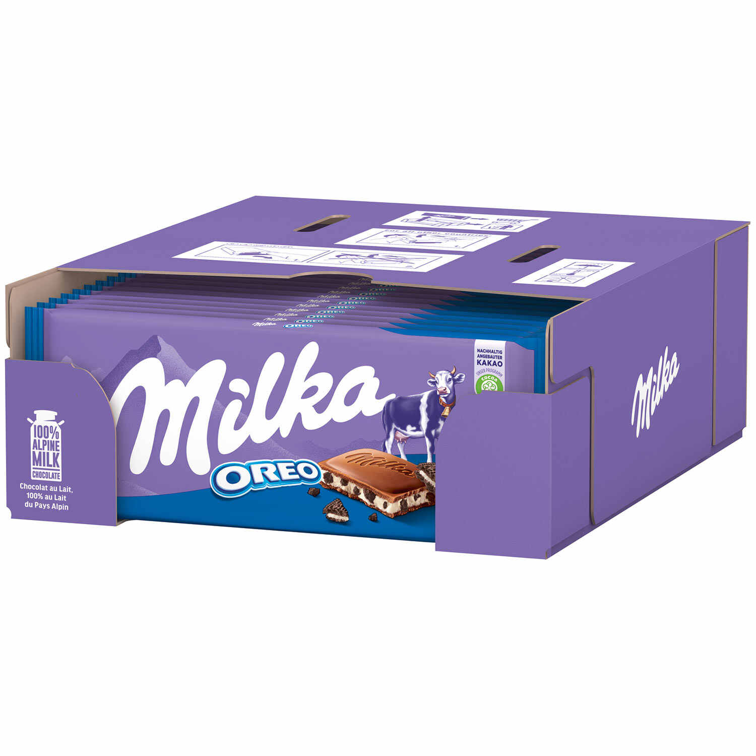 MILKA SCHOKO MIT OREO 100G TF