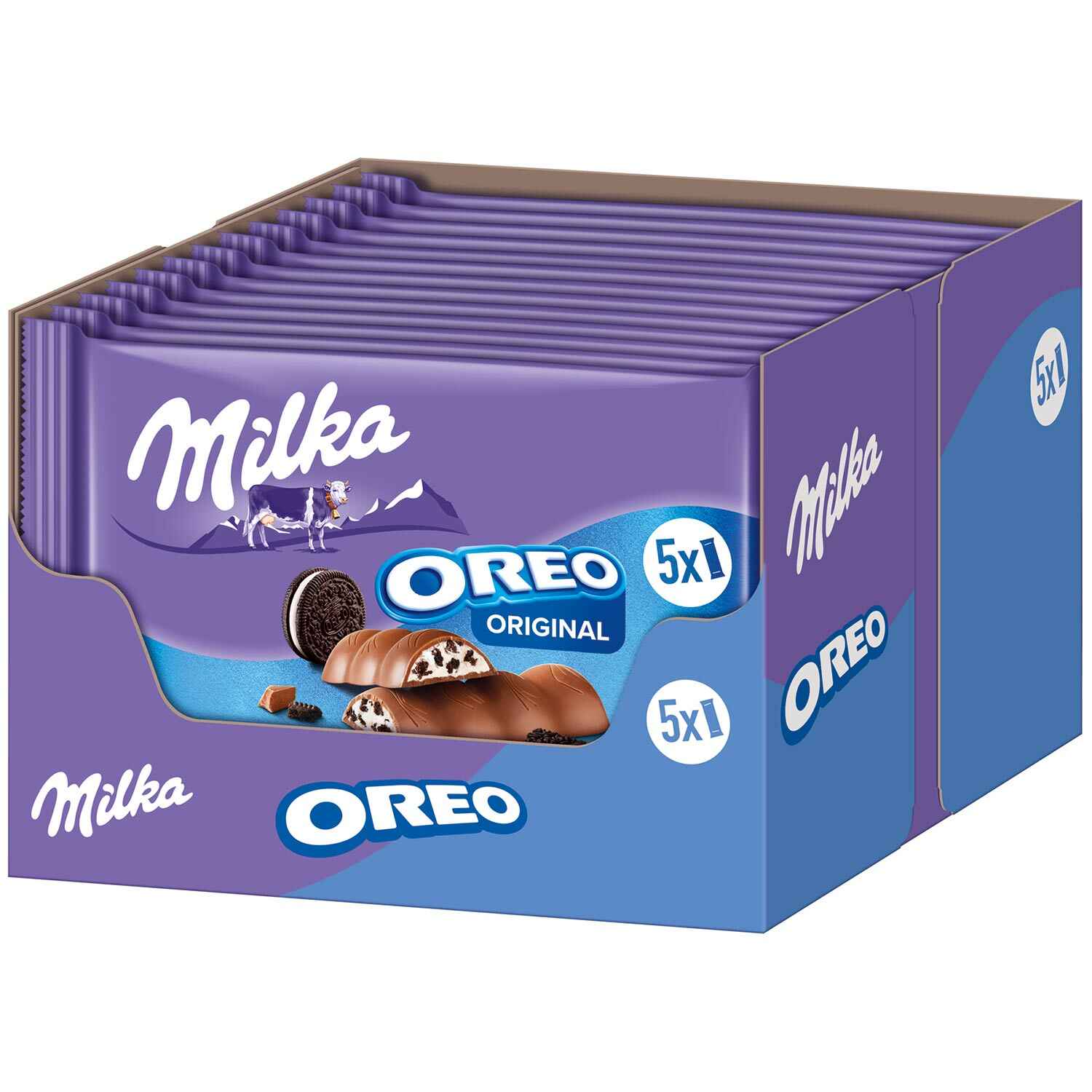 MILKA RIEGEL OREO 5ER 5X37G PK
