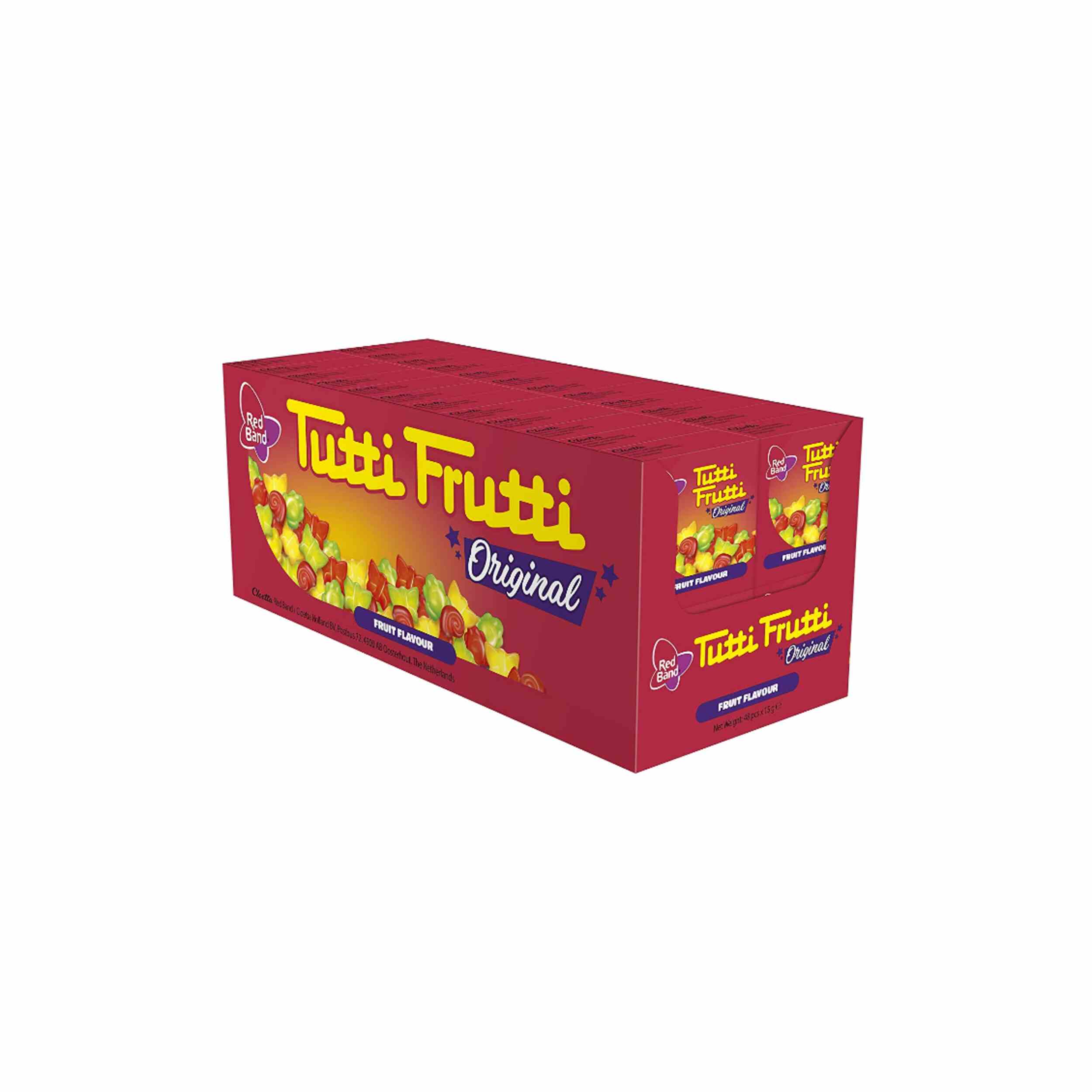 Red Band Tutti Frutti (48 x 15g)