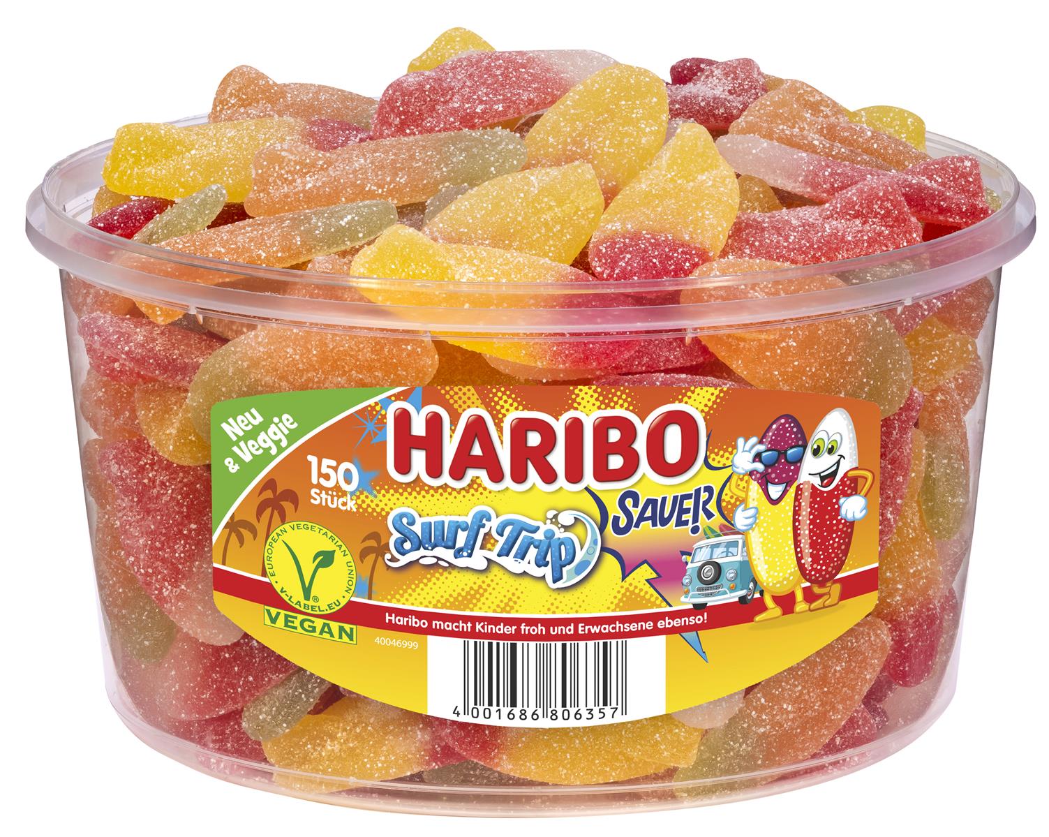 HARIBO SURF TRIP 150 ST. 1200G DS